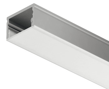 Design-Unterbauprofil, Profil 4106 für LED-Bänder bis 10 mm