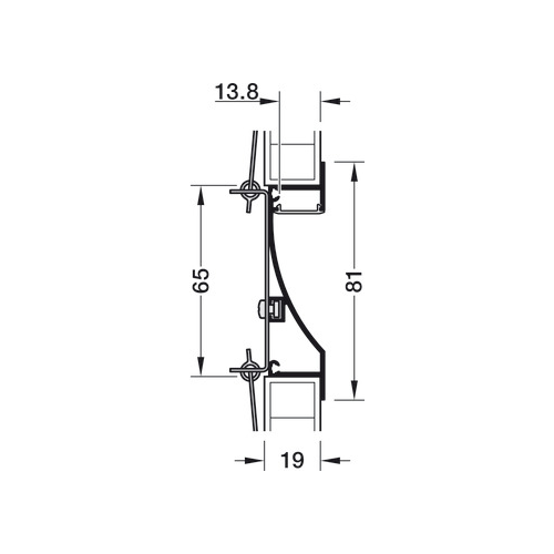 Montagefeder, für Profil 5103