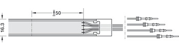 LED-Band mit PUR-Verkapselung, LED 1160 24 V 4-pol. (RGB), 120 LEDs/m, 18 W/m, IP67