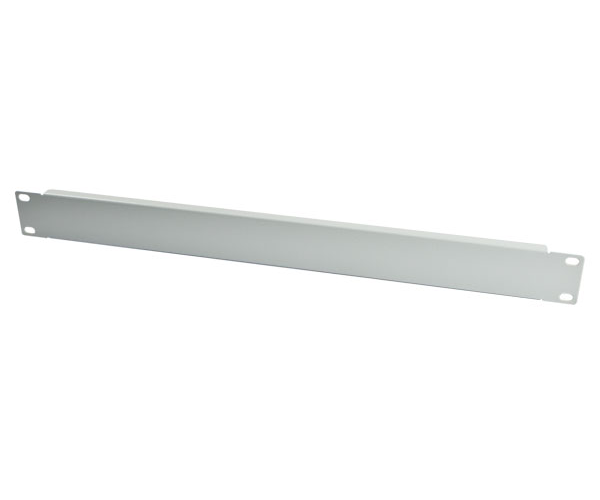ALLNET 19"zbh. Blindplatte, 1HE, Lichtgrau,