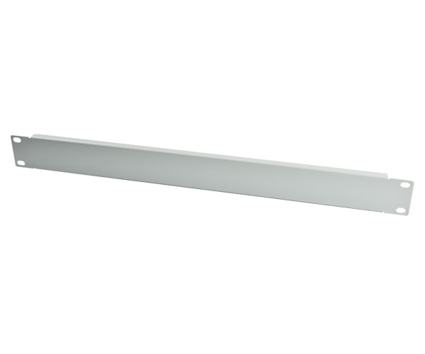 ALLNET 19"zbh. Blindplatte, 2HE, Lichtgrau,