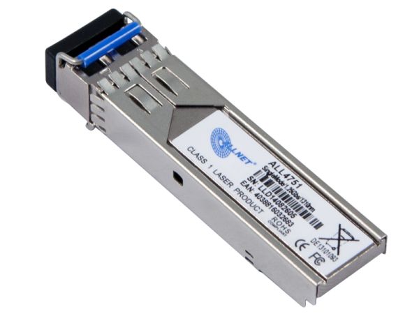 ALLNET Switch Modul ALL4751 Mini-GBIC Modul,1000Mbit,LX/LC, 10Km, Singlemode,