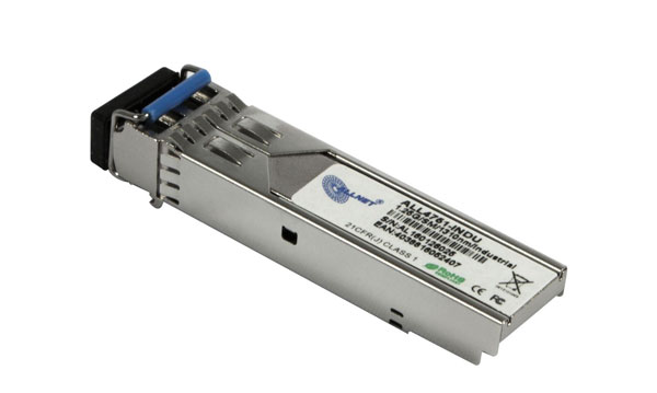 ALLNET Switch Modul ALL4751-INDU SFP(Mini-GBIC), 1000Mbit, LX/LC, 10Km, Singlemode, Industrial, -40/+85 Grad,