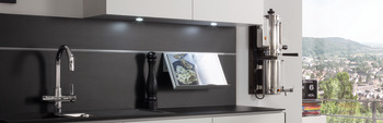 Einbauleuchte, LED 1808 230 V System E Bohrloch-Ø 78 mm