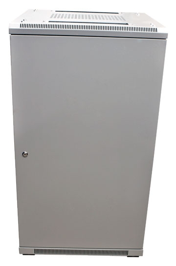 ALLNET 19"Schrank, 32HE, B600/T 600mm, Glastür, Lichtgrau, SNB-Serie,