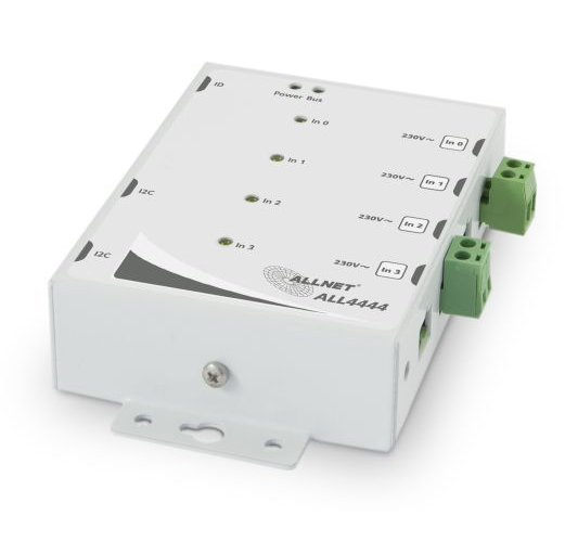 ALLNET MSR Sensor ALL4444 / 4 fach 220V Netzspannungswächter im Gehäuse